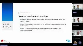 Case Study: Vendor Invoice Automation with SAP Integration