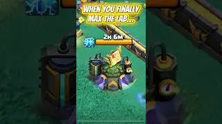 Max Lab! #clashofclans #coc #fyp #clashupdate #clashofclanscommunity