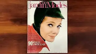 Jardin des Modes August 1965 Pret-a-Porter | ASMR Magazine Flip Through