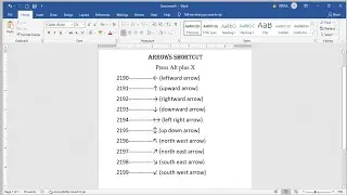 Arrows shortcut | How to add arrows in ms word | @msoffice-307