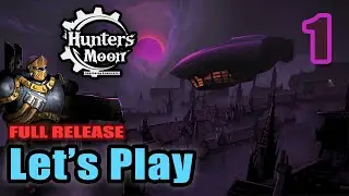 Fantastic Victorian Steampunk Adventure Strategy RPG Deck Builder - Hunter's Moon - Full Gameplay