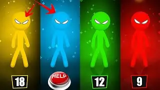 Stickman Party - You Help Which Player?Me or Yellow?