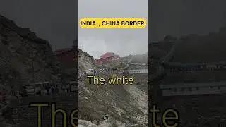 🇮🇳🇨🇳 India-China Border in Sikkim | One Step, Two Countries! 😲 #shorts