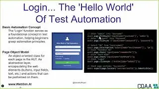 What is Hello World of Test Automation without a Page Object Model?