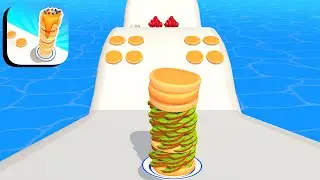 PANCAKE RUN ​GAMEPLAY | ALL LEVELS 46-48
