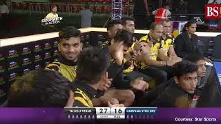 PKL 2019, Telugu Titans vs Haryana Steelers highlights: Siddharth Desai scores SUPER 10