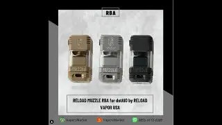 Reload Muzzle RBA for dotAio by reload vapor USA