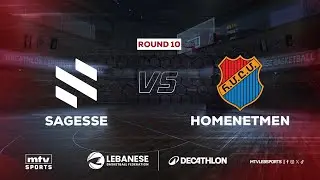 Decathlon Lebanese Basketball Championship 2025-2026 | Sagesse vs Homenetmen - Round 10