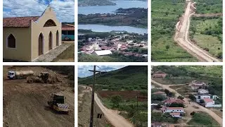 Veja como vai a construção do asfalto de barra de Santana. A boqueirão na Paraíba.