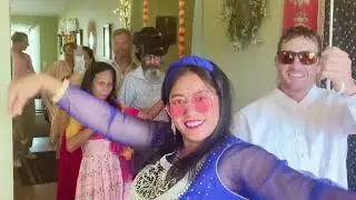 My Filipino friends dressed in Indian outfit