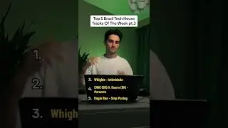 Top 5 Brasil Tech House Tracks Of The Week pt.3