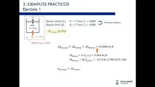 Balance de entropía en sistemas cerrados (Parte 2)