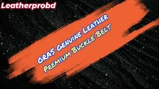 Best Genuine Leather Belt 2024 | Premium Buckle Review & Unboxing