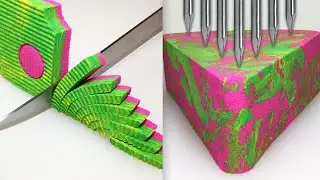 Very Relaxing ASMR 211 Satisfying Kinetic Sand