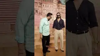 Shera looks alert as he spotted at the trailer launch! #shera #spotted #televerse