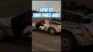 Northwest Houston DeLorean Time Machine Video Shoot For Local Company