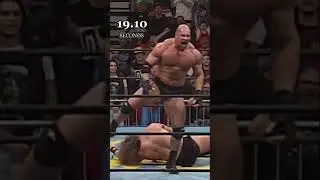 Goldberg Shortest Match WCW V Renegade