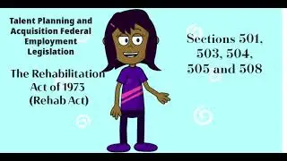 Rehabilitation Act of 1973 -  Sections 501, 503, 504, 505 and 508
