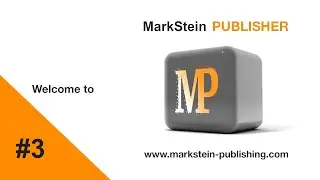 003 Everything about the Home Screen of MarkStein Publisher