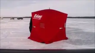 Ice Fishing 2017 First Time Out With Zach