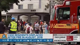 Residents displaced by fire in August 2018 to move back in