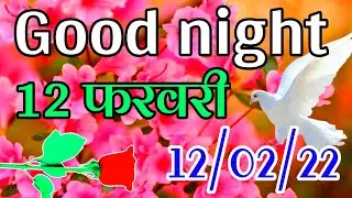 12 february good night shayari 🌹 good night shayari video 🌹 गुड नाइट 🌹good night status