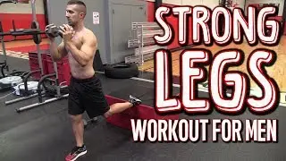 Strong Legs Workouts for Men (No More SKINNY Legs!)