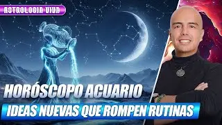 Acuario: Rompe las reglas que limitan tu libertad / Horóscopo semanal del 12 al 18 de enero