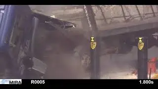 IWA K4 Shallow Mount Bollard Crash Test
