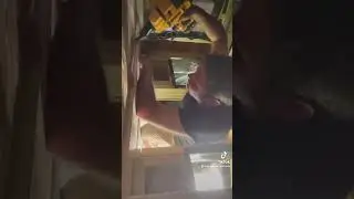 Installing Hard Wood Floors in the Dog House in a DOWNPOUR || #doghouse