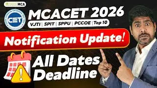 MAH MCACET 2026 : Notification Update & All Important Dates