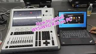 How to install WYSIWYG R36 on PC？