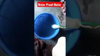 Water Proof Motor #submarine #waterproof #motor #electricalhacker