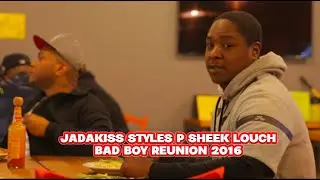 Jadakiss Styles P Sheek louch Andre Harrell Bad Boy Reunion tour rehearsals