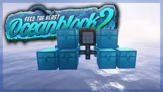 MINECRAFT OCEANBLOCK 2 | HOW TO TO OBTAIN EARLY GAME STORAGE | INTEGRATED DYNAMICS