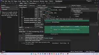 Help!  Windows Forms Designer Error
