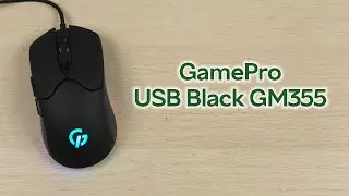 Розпаковка GamePro USB Black (GM355)