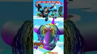 FUn Tall Man Run Game Shorts 🤣👍️🎉#shorts #games #tallmanrun #amongus