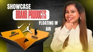Showcase Brand Products Floating in Air 🎨