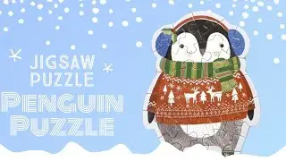 Penguin Jigsaw Puzzle | Arts & Crafts For Kids | Puzzle Crafts