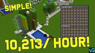 I build a massive Tree Farm in Minecraft