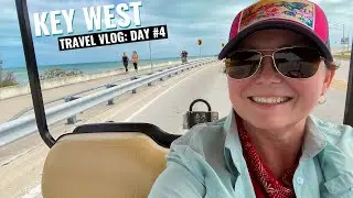 LAST DAY IN KEY WEST: VAN LOST ALL POWER, BEST FOOD & CUBAN COFFEE, GOLF CARTING (van life vlog)