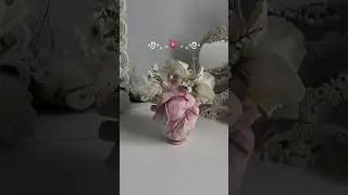 DIY heart vase 🥹🫀 #diy