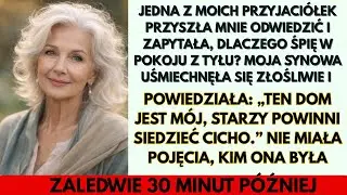 Moja synowa powiedziała chłodno: „Ten dom jest mój” — aż weszła tamta kobieta.