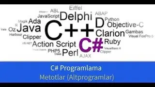 C# Programlama - Metotlar (Altprogramlar)