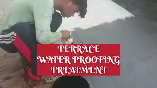 Terrace Waterproofing Treatment  । Terrace Rubber Chemical Waterproofing  । Water Damaged Repair 