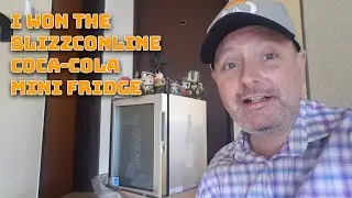I won the BlizzConline Coca-Cola Mini Fridge!