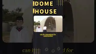 Dome House: A lightweight and earthquake-resistant building in Japan#Shorts