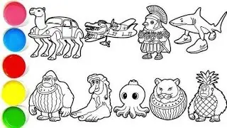 Draw  Amazing Italian Meme Creatures in Minutes - Tralalero Tralala, Tung Tung&nbsp;Sahur&nbsp;&&nbsp;others