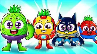 Superhero Rescue Team | Kids Turn into Superheroes | Superhero Song | YUM YUM - Funny Kids Songs